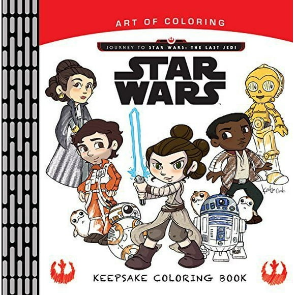 Journey to Star Wars: The Last Jedi Keepsake Coloring Book (Art of Coloring)