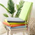 thumbnail image 2 of 1 PCS Outdoor Patio Chair Cushions, 16 x 16 inch Fade Resistant & Waterproof Cushions for Outdoor Furniture with Hidden Zipper and Attach Straps for Dining Chairs, 2 of 8
