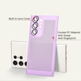 thumbnail image 4 of for Samsung Galaxy S23 Ultra Heat Dissipation Case with Built-in Camera Lens Protector Slim Fit Breathable Cooling Anti-Fingerprint Hard PC Back Shockproof Cover Galaxy S23 Ultra Purple, 4 of 14