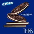 thumbnail image 2 of Oreo Thins Family Size Chocolate Sandwich Cookies, Irish Crème & Tiramisu , 11.78 oz (2 Pack Combo), 2 of 5