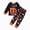 H362-Black, variant on TOWED22 Kids Pajamas for Boys Girl Pumpkin Print Cotton Sleepwear Toddler Clothes Pumpkin Outfit Halloween Pajamas Pjs Sleepwear(Black,6 Y)