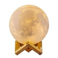 thumbnail image 1 of Lampara En Forma De Luna 3D VIMI 16 Colores Táctil recargable, 1 of 12
