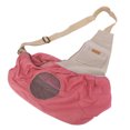 thumbnail image 1 of Carrier Single Shoulder Bag Tote Pouch Outdoor Holder Pink Fernando Bolsas para mascotas, 1 of 8