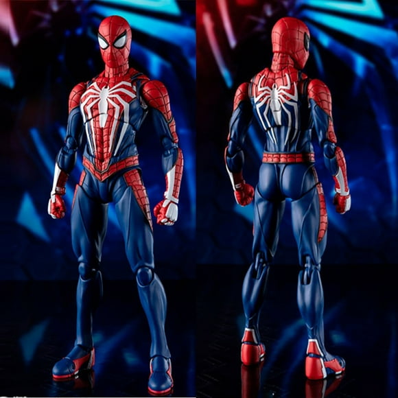 7" Ultimate Spider-Man Action Figures, Cool Spiderman Toys for Boys 4-6 With Spider Drone, Spider Web Bomb, Funny Super Hero Toys 1PC