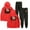 Red, variant on Avery Anna Tour 2025 Hoodies Sets Pants Merch Women/Men Sweatshirts Pants Sets Cosplay Fashion Streetwear