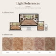thumbnail image 5 of CHITOOMA 8'x10' Area Rugs, Washable Rugs for Living Room Non-Slip Low Pile Soft Distressed Abstract Rug, Indoor Vintage Neutral Carpet for Bedroom Dining Room Dorm Office, Red, 5 of 12