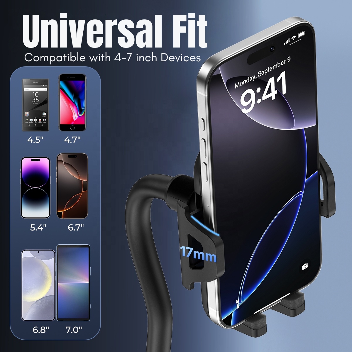 Esoulk Cup Holder Car Phone Mount with Gooseneck photo 7