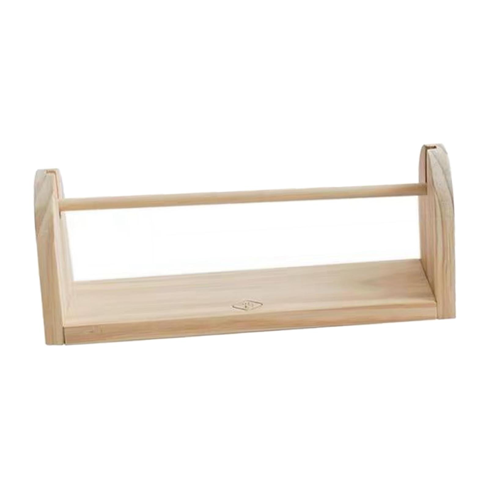 Yarn Ball Holder Stand Yarn Rolling Holder Organizer Solid Wood Yarn