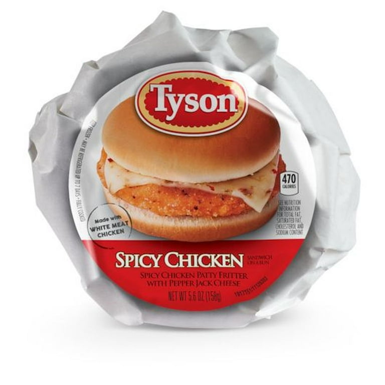 Tyson Frozen Spicy Chicken Patties edu.svet.gob.gt