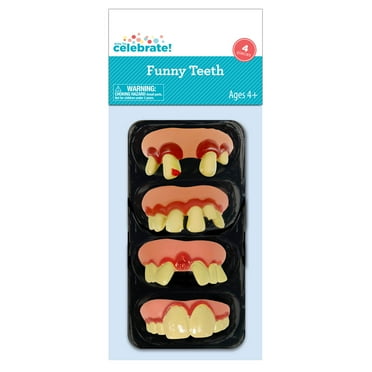 Funny Teeth Party Favors, 4 Pieces, by Way To Celebrate
