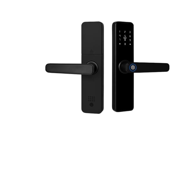 Door Lock, Tuya Fingerprint Door Lock Digital Electronic Lock Smart Keyless Entry Lock For Home House Lock With Fingerprint Passcode ,Easy to Install