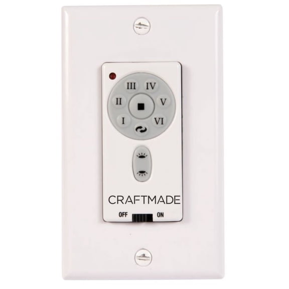 Craftmade IDC-WALL Wall Control For Craftmade Sonnet Ceiling Fan