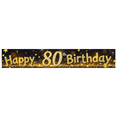 thumbnail image 2 of Glistening Golden Happy 80th Birthday Banner Backdrop Party Decoration Background for Birthday Celebrations Photo Shoots Party Events Decor Props, 2 of 8