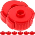 thumbnail image 1 of Shisuyan Reusable Plastic Cymbal Quick Release Nuts for Drum Kits Easy Installation Red Color 8 Pieces, 1 of 8