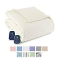 thumbnail image 1 of Thermee Micro Flannel Electric Blanket with Sherpa Back King Sand, 1 of 4