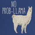 thumbnail image 2 of CafePress - No Prob Llama Maternity Dark T Shirt - Maternity Dark T-Shirt, 2 of 3