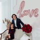 thumbnail image 5 of Letras de globos de amor: globos de corazón, globos de despedida de soltera | Globos con letras de amor para decoraciones nocturnas románticas | Decoración de despedida de soltera | Te amo globos, 5 of 5