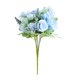 thumbnail image 1 of unbranded 1Ud Ramo Decorativo De Flores De Seda Azul Para En Bodas Y Eventos Sociales, 1 of 6