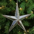 thumbnail image 4 of Northlight 11" Mirrored Five Point Star Christmas Ornament - Gray, 4 of 4