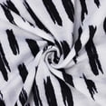 thumbnail image 6 of Meichang Linen Dresses for Women Notch V Neck Short Sleeve Knee Length Dresses Casual Print Loose Summer Midi Dresses Lightweight Comfy Work Dresses White L, 6 of 6