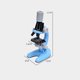 thumbnail image 3 of Kit de ciencia de microscopio 100X/400X/1200X microscopio científico de aumento con diapositivas educativas, 3 of 8