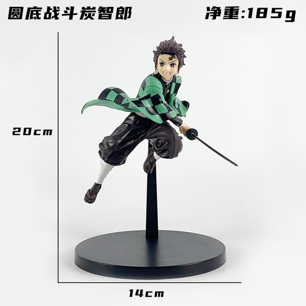 Demon Slayer: figura de batalla de Kimetsu no Yaiba, modelo de figura de néctar del pilar de Tanjiro Nezuko, Zenitsu Tengen Tokitoki Tokikoi
