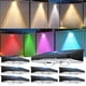 thumbnail image 1 of Quntis Luces Solares Exterior 8Pcs, 11 Modos de Color (Blanco C&aacute;lido/Fr&iacute;o/RGB) L&aacute;mpara Pared, L&aacute;mpara Solares LED Exterior Jardin, Encendido/Apagado Autom&a, 1 of 8