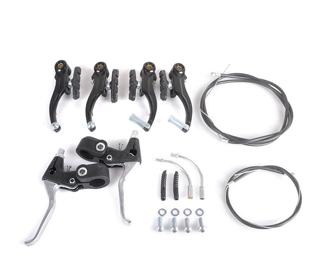 Bicycle Vbrake brake set HR & VR complete set including brake levers