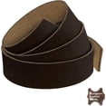 thumbnail image 5 of ELW 5-6 oz 2-2.4mm Dark Brown Straps, Belts, Strips 1.5" Wide X 60" Length 3.8cm x 1.52m Full Grain Leather Crazy Horse Belt Medium DIY Craft, Pet Collars, Blanks, Accessory, Jewelry, Wrapping, 5 of 9