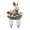 B, variant on Easter Garden Stake Decoration 2D Acrylic Bunny and Easter Eggs Outdoor Signs for Party Yard Lawn Decor Spring Rabbit Courtyard Stakes