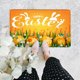 thumbnail image 5 of Esterilla de bienvenida de Pascua 16x24 pulgadas - Felpudo de goma antideslizante para puerta principal, baño y cocina - Alfombra de baño lavable absorbente en verde para uso interior y exterior, 5 of 8