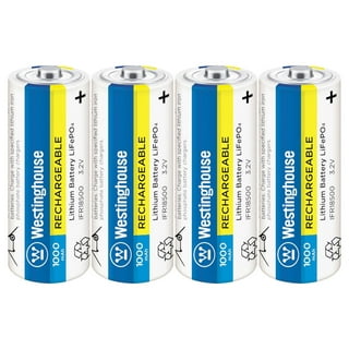 Pale Blue Earth AAA Rechargeable Lithium Batteries (1000mAh) with