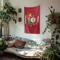 thumbnail image 3 of SEANATIVE Christmas Santa Tapestry Red Wall Tapestry for Bedroom Small Fall Tapestry for Living Room Small Wall Hanging Tapestry for Linving Room Wall Small Tapestry, 3 of 6