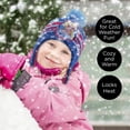 thumbnail image 5 of Disney Kids Winter Hat, Kids Gloves or Toddler Mittens, Frozen Elsa and Anna Baby Beanie for Girl Ages 4-7, 5 of 7