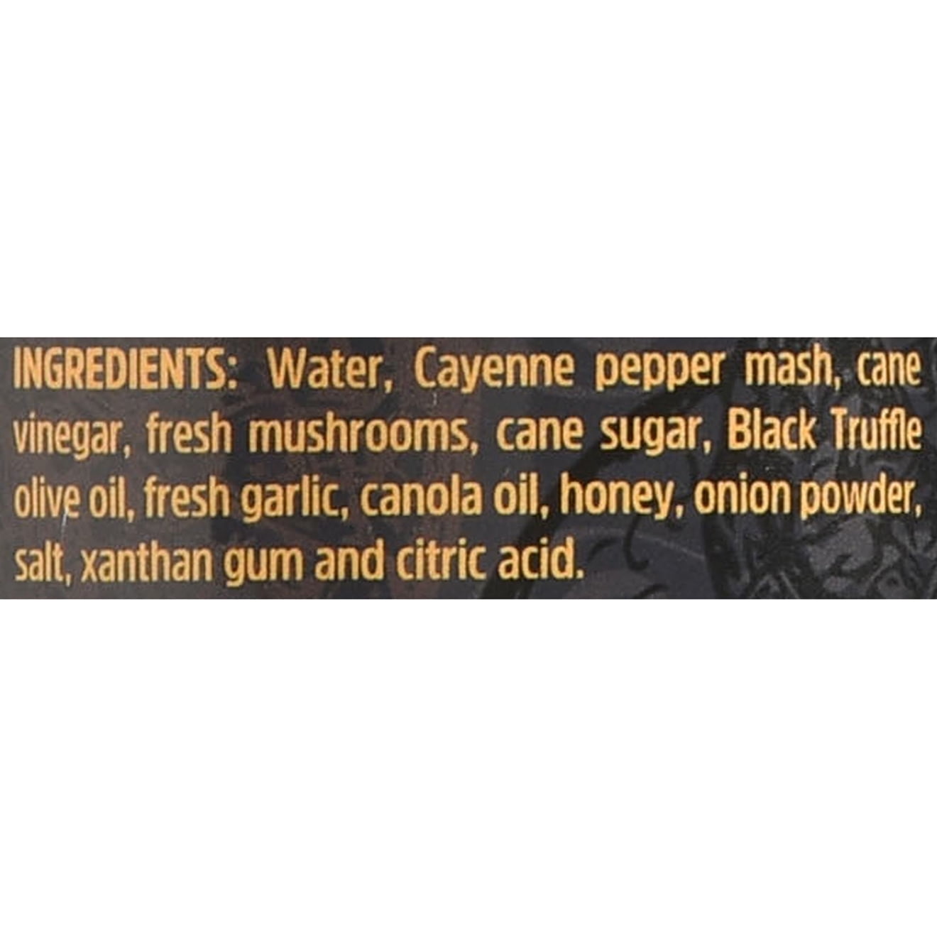 Melinda's Black Truffle Hot Sauce, Condiment and Sauce, 12 oz Pack Of 6