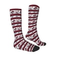 thumbnail image 3 of Daiia Sports Socks Buffalo Plaid Forest Printed Novelty Crew Socks for Men Women Knee High Socks Cotton Socks Soft & Breathable Support Unisex Socks, 3 of 9