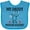 Turquoise, variant on Inktastic Physician Assistant Daddy Baby Boys or Girls Baby Bib