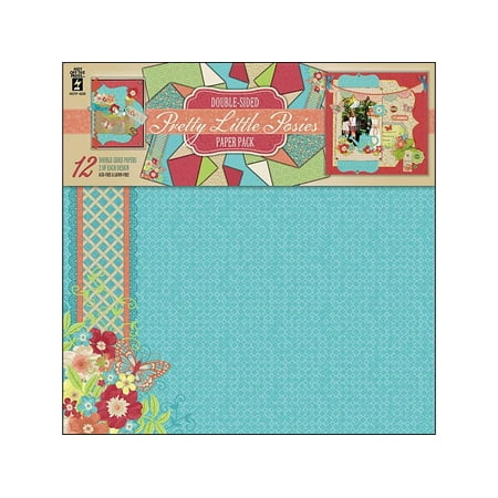 HOTP Paper Pack 12x12 Pretty Little Posies