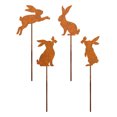 thumbnail image 1 of Binwennn Metal Holder for Phone Outdoor Garden Decoration Metal Rusting Animal Decoration Garden Pile Spring Decoration Courtyard Art Welcome Sign Outdoor, 1 of 7