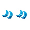 thumbnail image 4 of Globos de cumpleaños decorativos Bearachild 2 piezas gran tamaño globo elástico en forma de luna Azul, 4 of 6