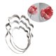 thumbnail image 4 of AURARMLET 3Ud Para Galletas De Acero Inoxidable Con Forma De Flor Para Repostería Creativa, 4 of 4