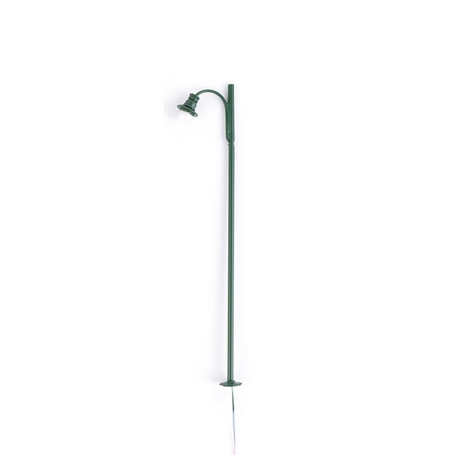Inteprter Modelos de lámpara, luces de ferrocarril, usable, ligero, DIY, juguete, lámparas de patio, decoración, accesorios de construcción, paisaje Artesanía A verde (luz blanca) Inteprter HA075998-05