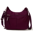 thumbnail image 1 of Bandolera Baggallini Securtex Anti-Theft Free Time Mulberry, 1 of 9