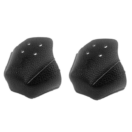 

Toe Cover for Roller Skates Skate Toe Cover Replaceable Roller Skating Shoe Cover(2PCS)-Black
