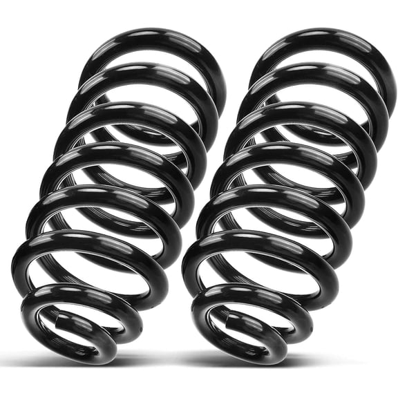 A-Premium 2Pcs Rear Suspension Coil Spring Set Compatible with Ford Expedition 2003 2004 2005 2006 4.6L 5.4L, Driver and Passenger Side, Replace# 2L1Z5560BA