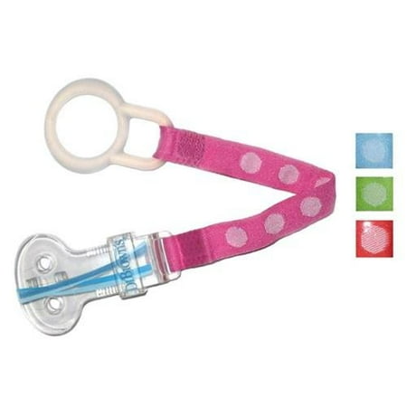 Dr. Brown's Pacifier Clip with Tether Orange