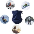 thumbnail image 4 of Generic Army Green Windproof Fleece Neck Gaiter for Winter Sports and Outdoor Adventures, 4 of 7