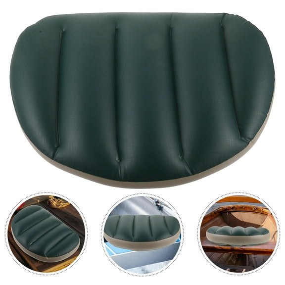 UEETEK Universal Inflatable Boat Cushion Seat Pad Breathable PVC Material Comfortable Ergonomic Design