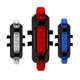 thumbnail image 4 of Lámpara de cola de bicicleta Luz trasera recargable USB para bicicleta, luz trasera LED para bicicleta, 4 modos de iluminación, batería recargable de 160 mAh incorporada, luz para ciclismo, 4 of 7