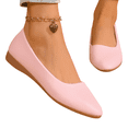 thumbnail image 2 of EKVAHL Flat Shoes for Women Pointed Toe Fashion Ballet Flats, Comfortable Slip‑On Dress Shoes, Lightweight Soft Upper Casual Office Footwear, 2 of 5